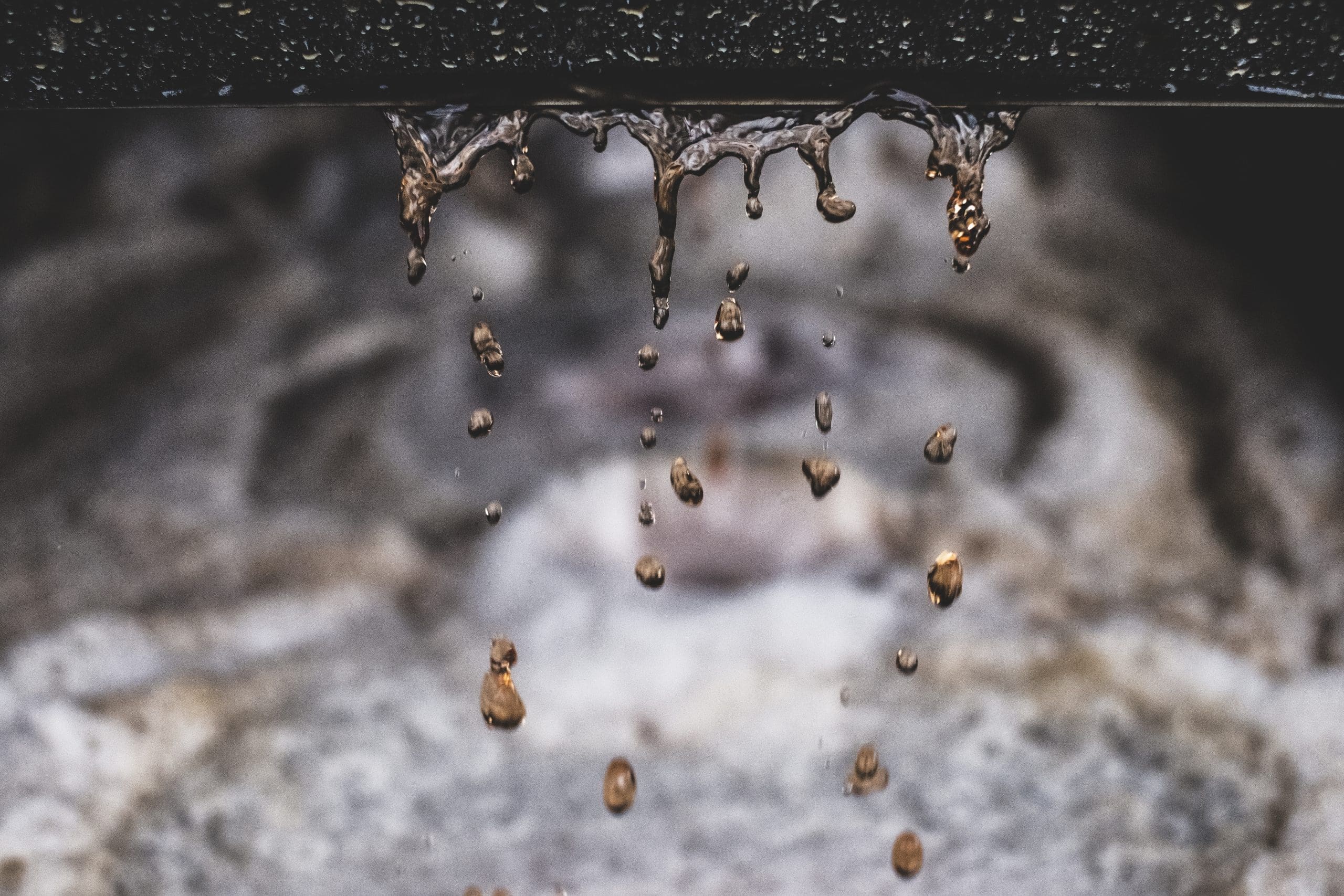 Close Up Of Grape Juice In A Vat In A Winery.