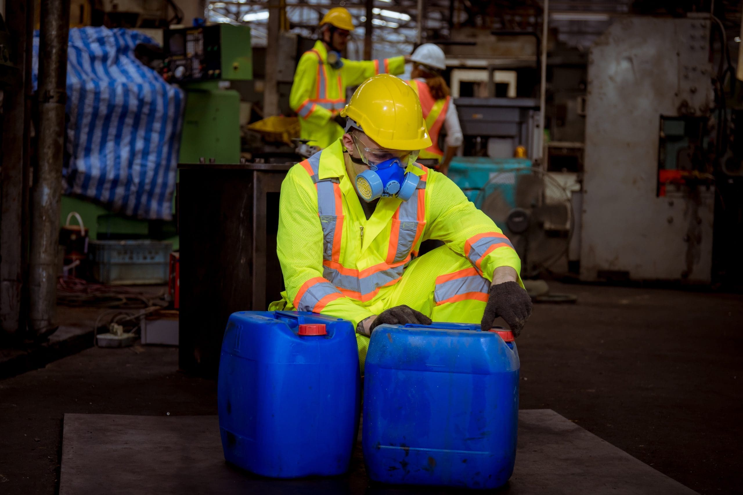 Engineer Industry Wearing Safety Uniform Black Gl 2025 03 15 23 53 13 Utc