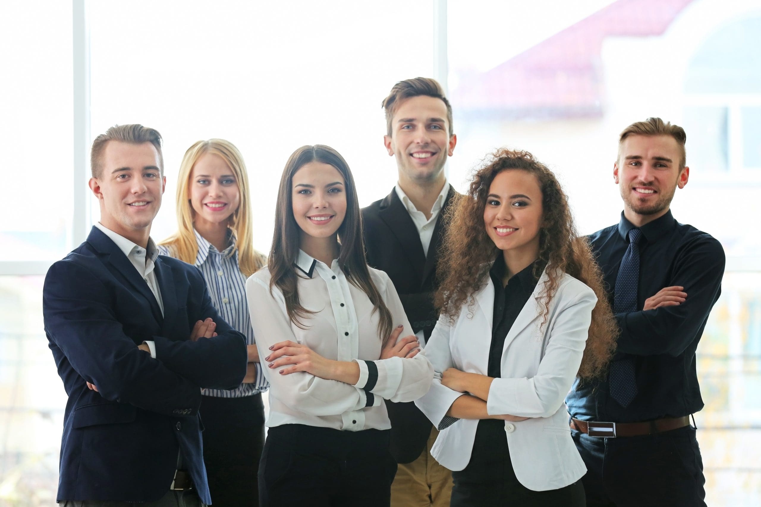 Photo Of Young Business People In A Conference Room