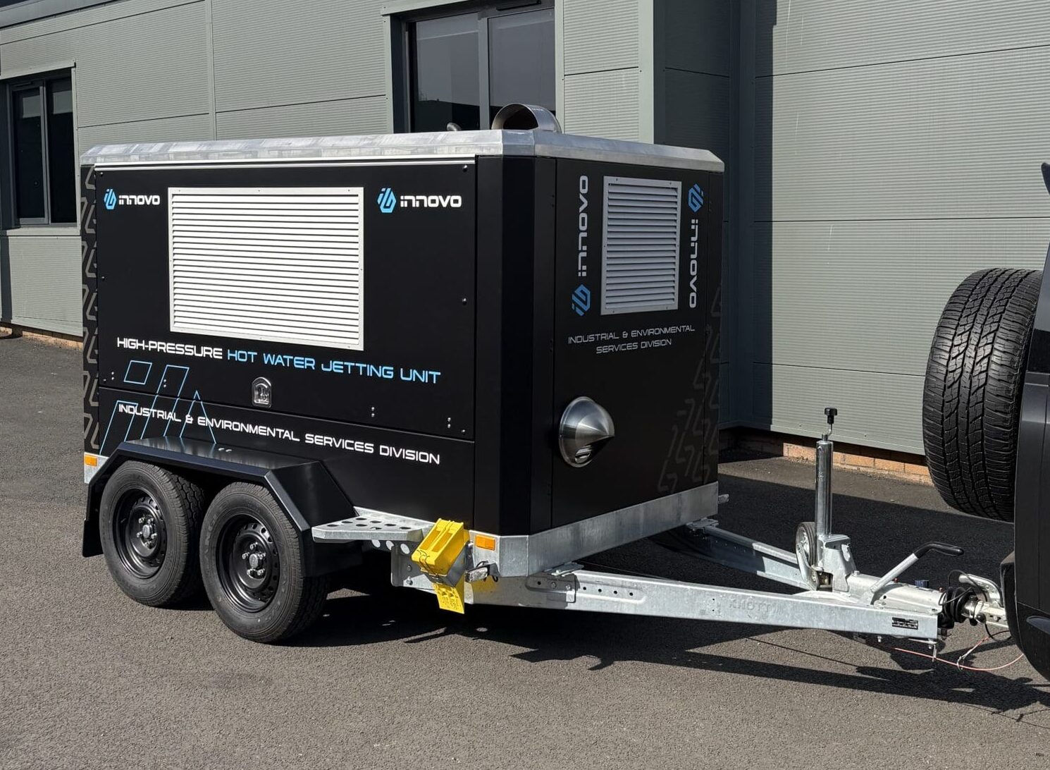 High Pressure Hot Water Jetting Unit