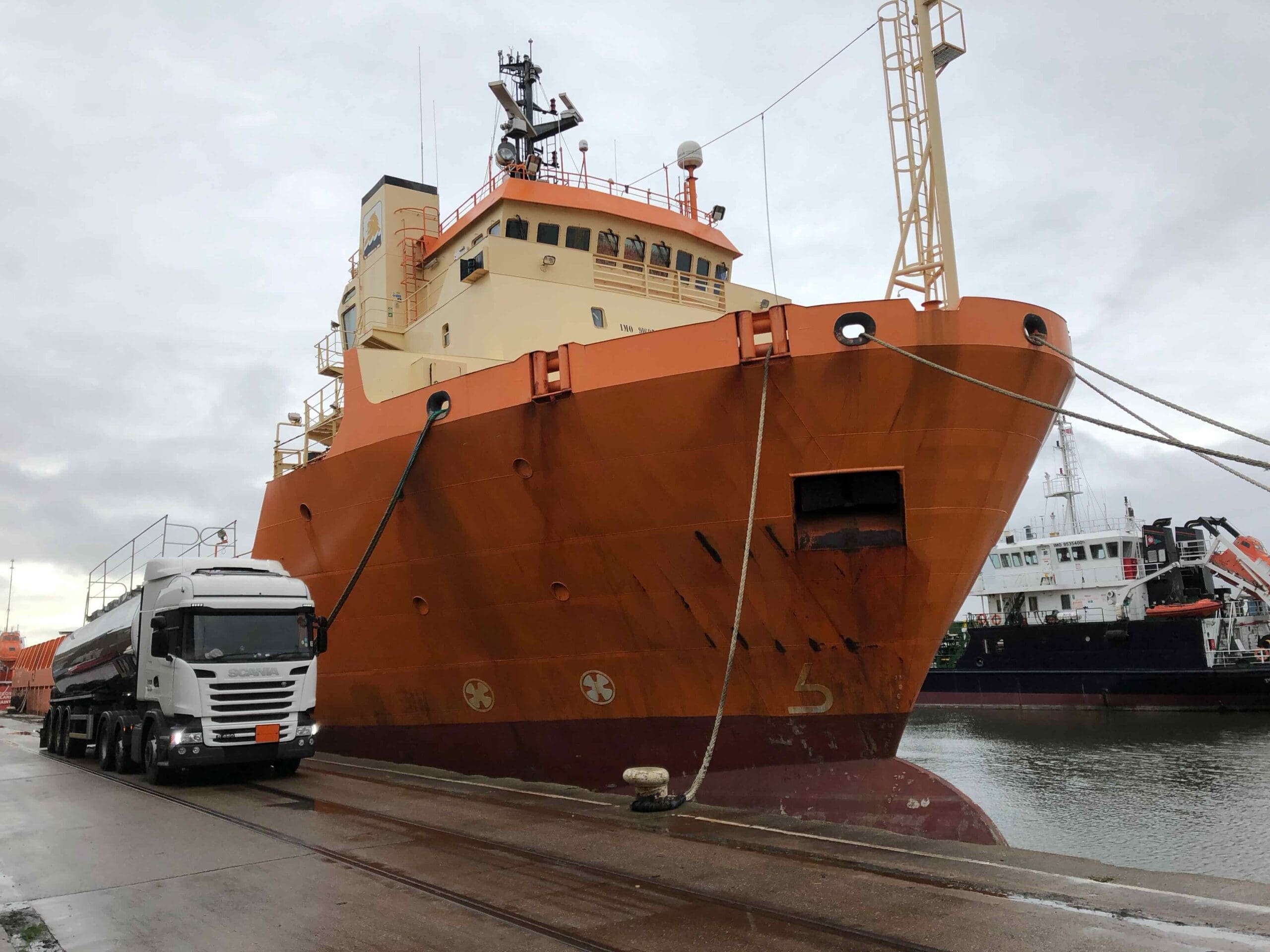 Shipping Waste Tanker